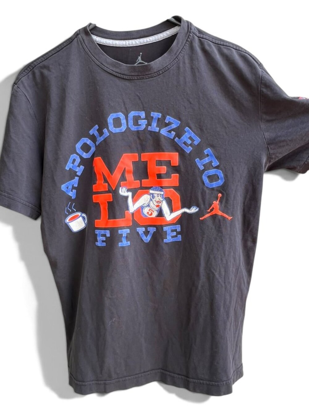 Jordan Carmelo Anthony Apologize To Me In Five Graphic T-Shirt Men's Large L